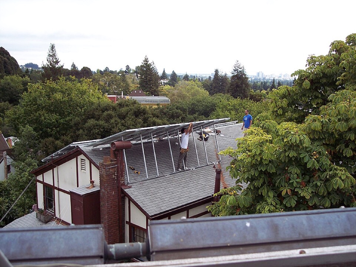 Maintenance de panneaux solaires